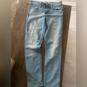 Pilcro by Anthropologie light wash skinny jeans